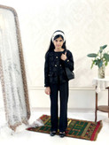 کت دخترانه ژاکارد